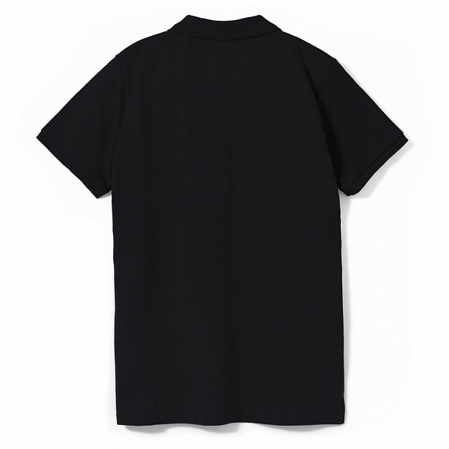 Рубашка поло женская Sunset, черная с логотипом в Волгограде заказать по выгодной цене в кибермаркете AvroraStore
