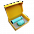 Набор Hot Box C yellow G (салатовый) с логотипом в Волгограде заказать по выгодной цене в кибермаркете AvroraStore