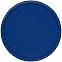 Лейбл из ПВХ с липучкой Menteqo Round, синий с логотипом в Волгограде заказать по выгодной цене в кибермаркете AvroraStore