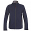 Куртка софтшелл мужская TRIAL, темно-синяя с логотипом в Волгограде заказать по выгодной цене в кибермаркете AvroraStore