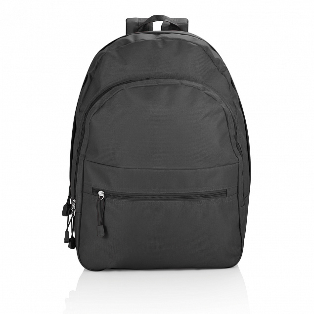 Рюкзак Basic, черный с логотипом в Волгограде заказать по выгодной цене в кибермаркете AvroraStore