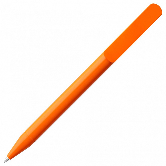 Ручка шариковая Prodir DS3 TPP, оранжевая с логотипом в Волгограде заказать по выгодной цене в кибермаркете AvroraStore
