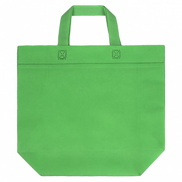 Сумка для покупок Span 3D, зеленая с логотипом в Волгограде заказать по выгодной цене в кибермаркете AvroraStore