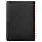 Ежедневник Portobello Trend, Vista, недатированный, черный/красный с логотипом в Волгограде заказать по выгодной цене в кибермаркете AvroraStore