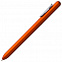 Ручка шариковая Slider Silver, оранжевая с логотипом в Волгограде заказать по выгодной цене в кибермаркете AvroraStore