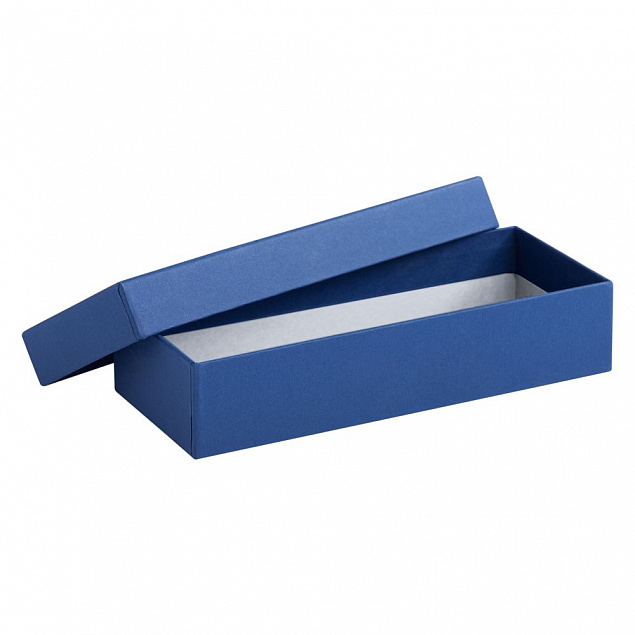 Коробка Mini, синяя с логотипом в Волгограде заказать по выгодной цене в кибермаркете AvroraStore