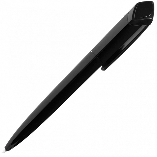 Ручка шариковая S Bella Extra, черная с логотипом в Волгограде заказать по выгодной цене в кибермаркете AvroraStore