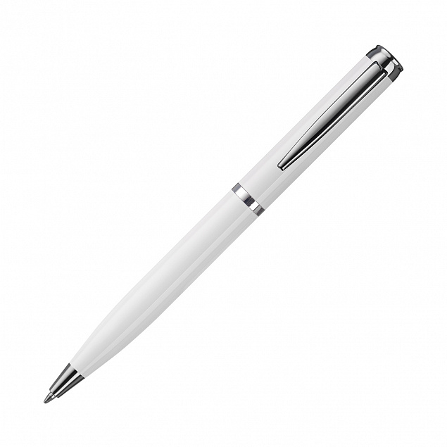 Шариковая ручка Sonata BP, белая с логотипом в Волгограде заказать по выгодной цене в кибермаркете AvroraStore