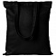 Холщовая сумка Countryside 260, черная с логотипом в Волгограде заказать по выгодной цене в кибермаркете AvroraStore