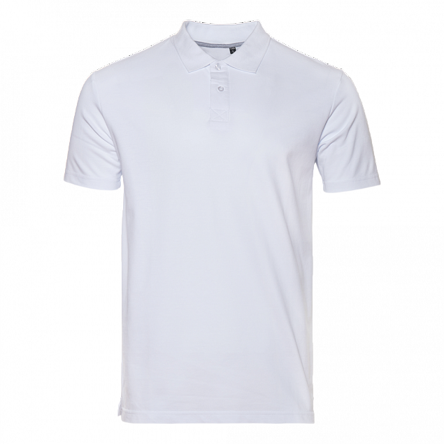 Рубашка поло StanPoloBlank Белый с логотипом в Волгограде заказать по выгодной цене в кибермаркете AvroraStore