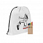 Рюкзак-раскраска с мелками Spider-Man, белый с логотипом в Волгограде заказать по выгодной цене в кибермаркете AvroraStore