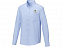Pollux Мужская рубашка с длинными рукавами, светло-синий с логотипом в Волгограде заказать по выгодной цене в кибермаркете AvroraStore