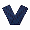 Шарф Gourji "Византийский орнамент" 40x195 шерсть синий с логотипом в Волгограде заказать по выгодной цене в кибермаркете AvroraStore