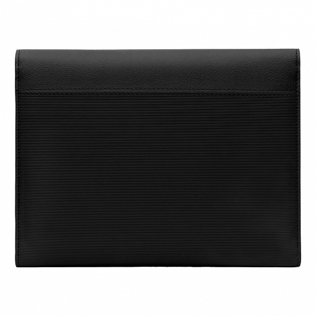 Папка Hugo Boss формата A5, черная с логотипом в Волгограде заказать по выгодной цене в кибермаркете AvroraStore