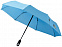 Зонт Traveler автоматический 21,5, синий с логотипом в Волгограде заказать по выгодной цене в кибермаркете AvroraStore