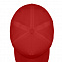 Бейсболка "Fortuna", 5 клиньев,  застежка на липучке,  красный, 100% полиэстер, плотность 140 г/м2 с логотипом в Волгограде заказать по выгодной цене в кибермаркете AvroraStore
