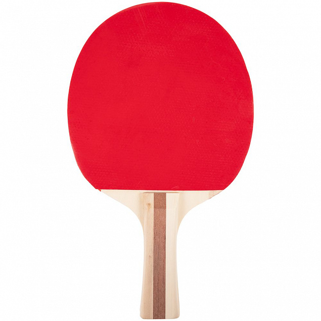 Набор для настольного тенниса High Scorer, черно-красный с логотипом в Волгограде заказать по выгодной цене в кибермаркете AvroraStore