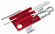 Набор инструментов SwissCard Nailcare, красный с логотипом в Волгограде заказать по выгодной цене в кибермаркете AvroraStore
