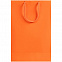 Пакет бумажный Porta M, оранжевый с логотипом в Волгограде заказать по выгодной цене в кибермаркете AvroraStore
