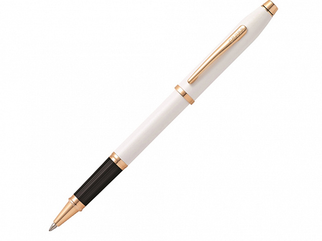 Ручка-роллер Selectip Cross Century II Pearlescent White Lacquer с логотипом в Волгограде заказать по выгодной цене в кибермаркете AvroraStore