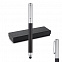 Ручка с покрытием Soft Touch Alicante, черная с логотипом в Волгограде заказать по выгодной цене в кибермаркете AvroraStore
