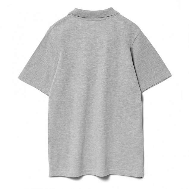 Рубашка поло Virma light, серый меланж с логотипом в Волгограде заказать по выгодной цене в кибермаркете AvroraStore