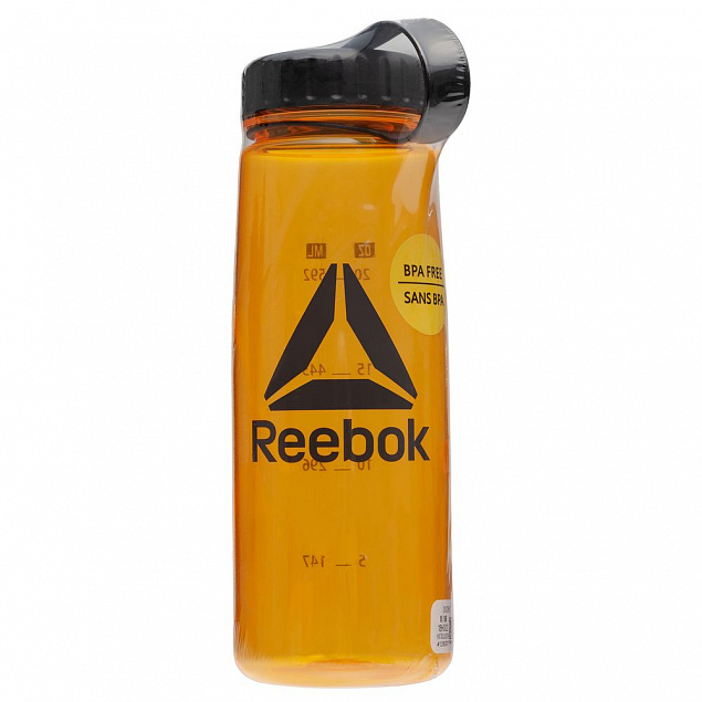 Бутылка для воды Watrbot, оранжевая с логотипом в Волгограде заказать по выгодной цене в кибермаркете AvroraStore