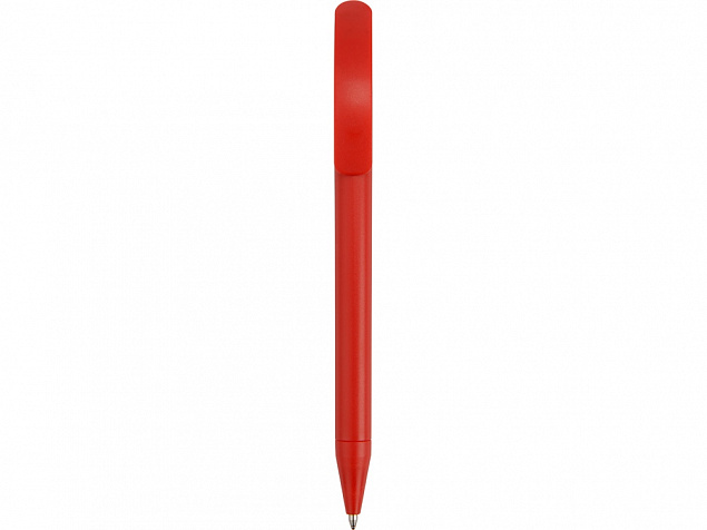 Ручка пластиковая шариковая Prodir DS3 TMM, красный с логотипом в Волгограде заказать по выгодной цене в кибермаркете AvroraStore