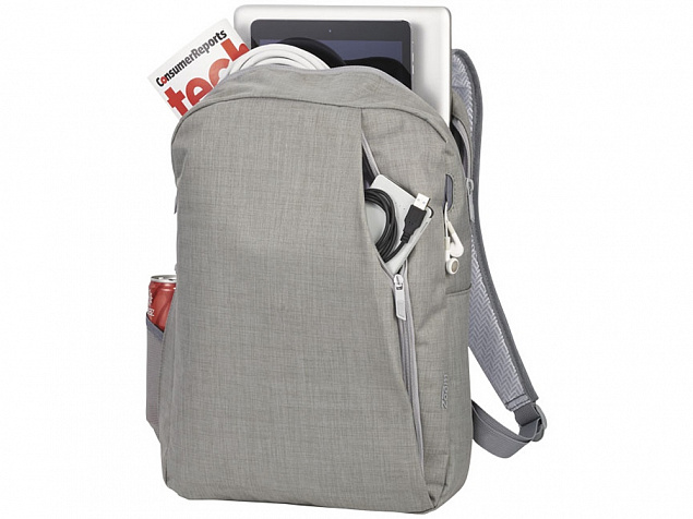 Рюкзак «Zip» для ноутбука 15" с логотипом в Волгограде заказать по выгодной цене в кибермаркете AvroraStore