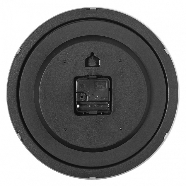 Часы настенные "ПРОМО" разборные ;  белый, D28,5 см; пластик с логотипом в Волгограде заказать по выгодной цене в кибермаркете AvroraStore