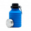 Спортивная бутылка для воды Makalu 550 мл, синяя с логотипом в Волгограде заказать по выгодной цене в кибермаркете AvroraStore