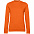 Свитшот женский Set In, светло-оранжевый с логотипом в Волгограде заказать по выгодной цене в кибермаркете AvroraStore