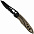 Нож Skeletool KBX, стальной с черным с логотипом в Волгограде заказать по выгодной цене в кибермаркете AvroraStore