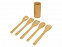 Набор кухонных принадлежностей из бамбука 6в1 Bestie с логотипом в Волгограде заказать по выгодной цене в кибермаркете AvroraStore