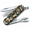 Нож перочинный Classic 58, зеленый камуфляж с логотипом в Волгограде заказать по выгодной цене в кибермаркете AvroraStore
