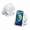 Беспроводная Bluetooth колонка U-Tone c функцией беспроводной зарядки, белый с логотипом в Волгограде заказать по выгодной цене в кибермаркете AvroraStore
