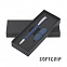 Подарочный набор ручка и флеш-карта, покрытие soft grip, синий с логотипом в Волгограде заказать по выгодной цене в кибермаркете AvroraStore