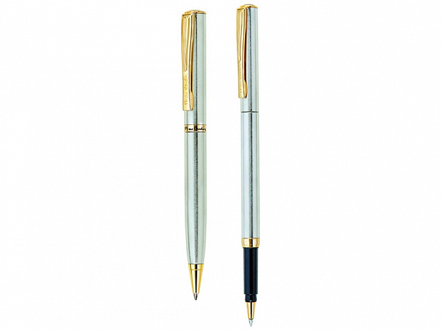 Набор «Pen and Pen»: ручка шариковая, ручка-роллер с логотипом в Волгограде заказать по выгодной цене в кибермаркете AvroraStore