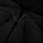Зонт-трость Torino, черный с логотипом в Волгограде заказать по выгодной цене в кибермаркете AvroraStore