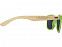 Солнцезащитные очки «Sun Ray» с бамбуковой оправой с логотипом в Волгограде заказать по выгодной цене в кибермаркете AvroraStore