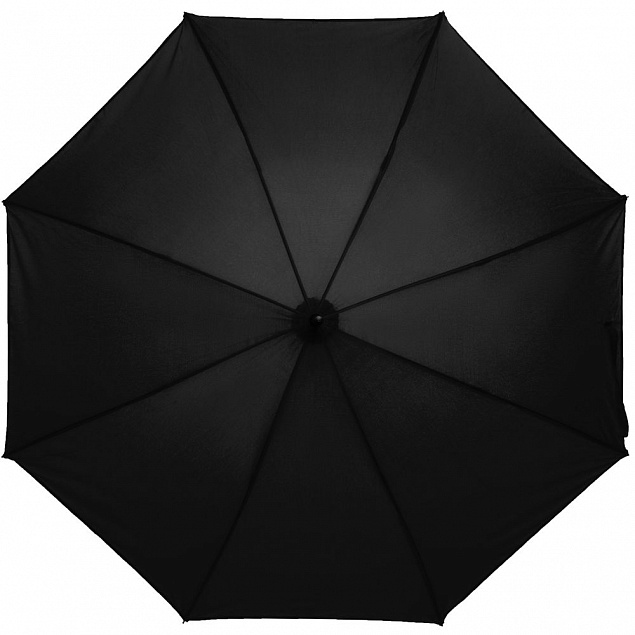 Зонт-трость Color Play, черный с логотипом в Волгограде заказать по выгодной цене в кибермаркете AvroraStore