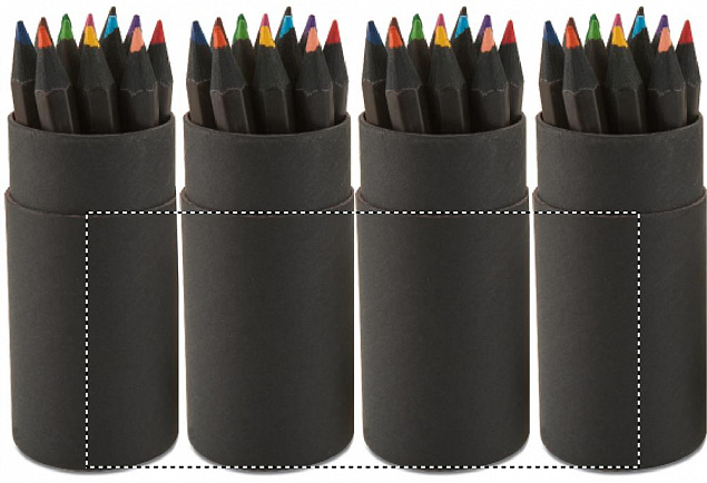 Набор цветных карандашей с логотипом в Волгограде заказать по выгодной цене в кибермаркете AvroraStore