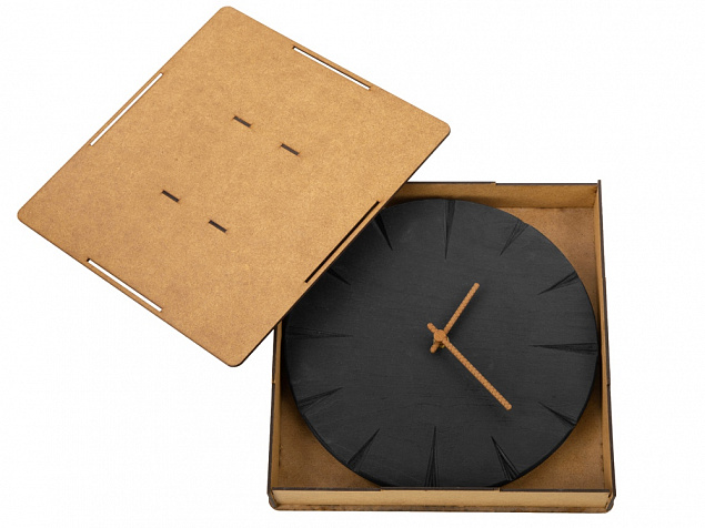 Часы деревянные «Валери» с логотипом в Волгограде заказать по выгодной цене в кибермаркете AvroraStore