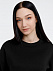 Свитшот оверсайз унисекс True Self, черный с логотипом в Волгограде заказать по выгодной цене в кибермаркете AvroraStore