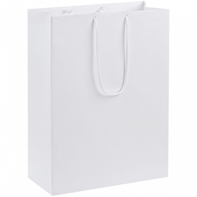 Пакет бумажный Porta XL, белый с логотипом в Волгограде заказать по выгодной цене в кибермаркете AvroraStore