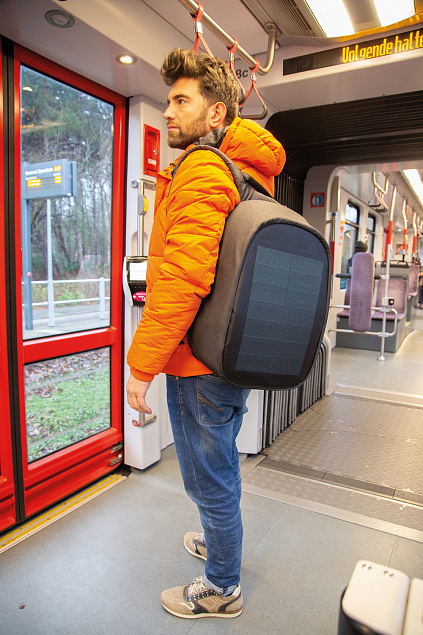 Рюкзак Bobby Tech с защитой от карманников с логотипом в Волгограде заказать по выгодной цене в кибермаркете AvroraStore