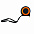 Рулетка Дрезден 3м, оранжевый с логотипом в Волгограде заказать по выгодной цене в кибермаркете AvroraStore