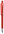 Ручка шариковая Check Si (красный) с логотипом в Волгограде заказать по выгодной цене в кибермаркете AvroraStore