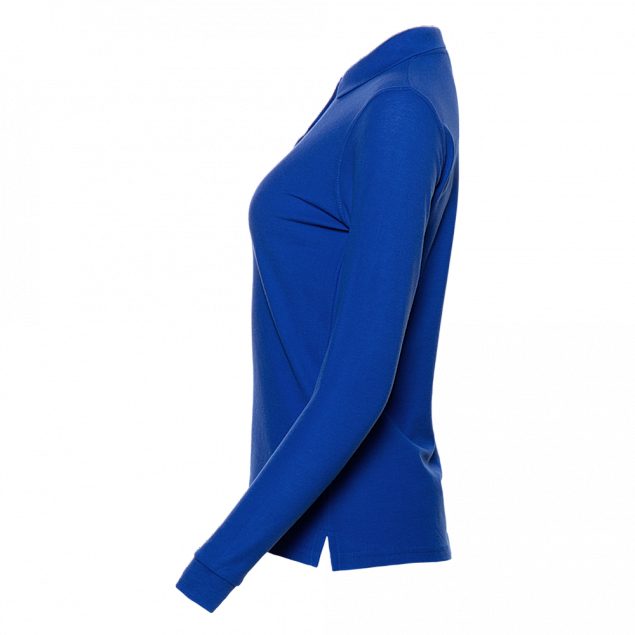 Рубашка поло Рубашка женская 04SW Синий с логотипом в Волгограде заказать по выгодной цене в кибермаркете AvroraStore