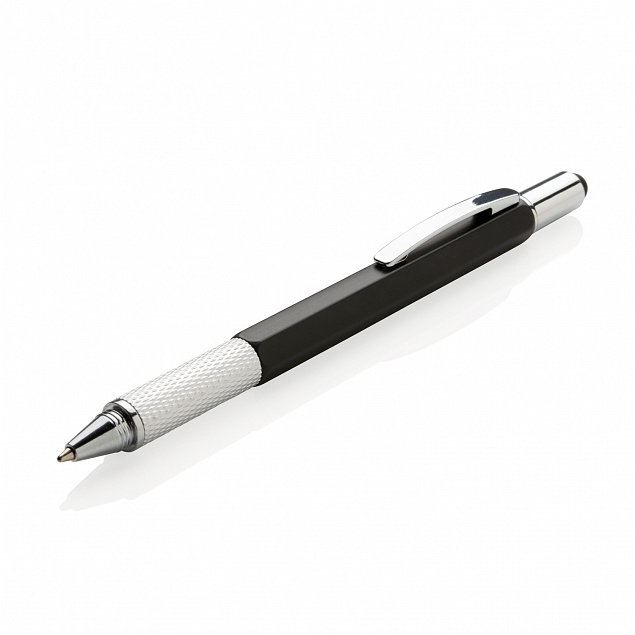 Многофункциональная ручка 5 в 1 из пластика ABS с логотипом в Волгограде заказать по выгодной цене в кибермаркете AvroraStore